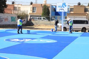 EN MARCHA REHABILITACIÓN DE UNIDADES DEPORTIVAS EN POZOS 1