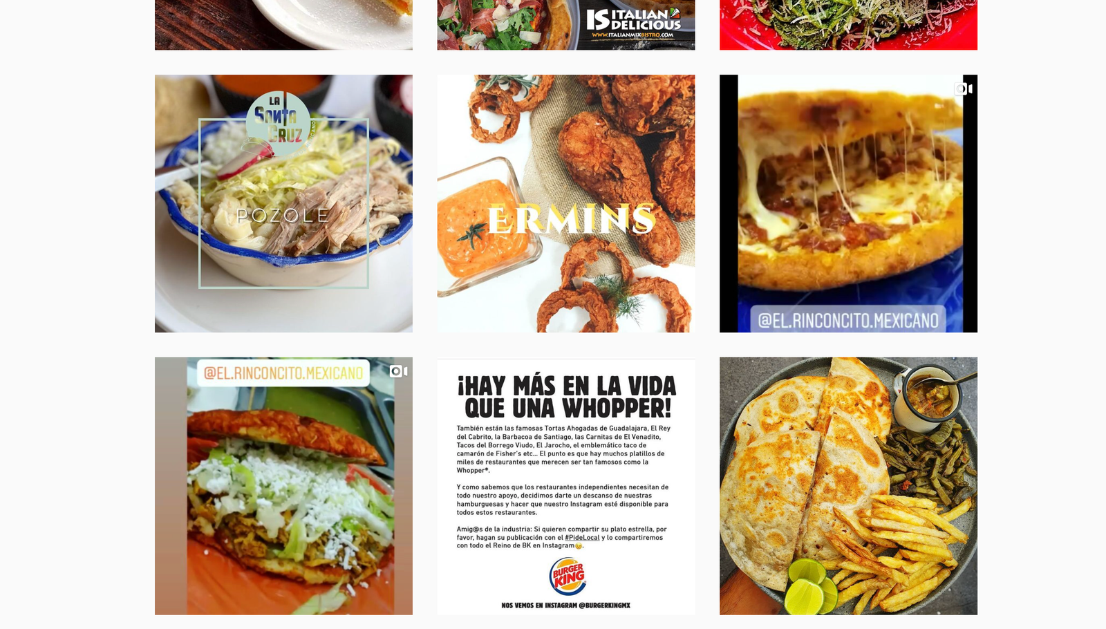 Burger King México apoya a pequeños comercios locales