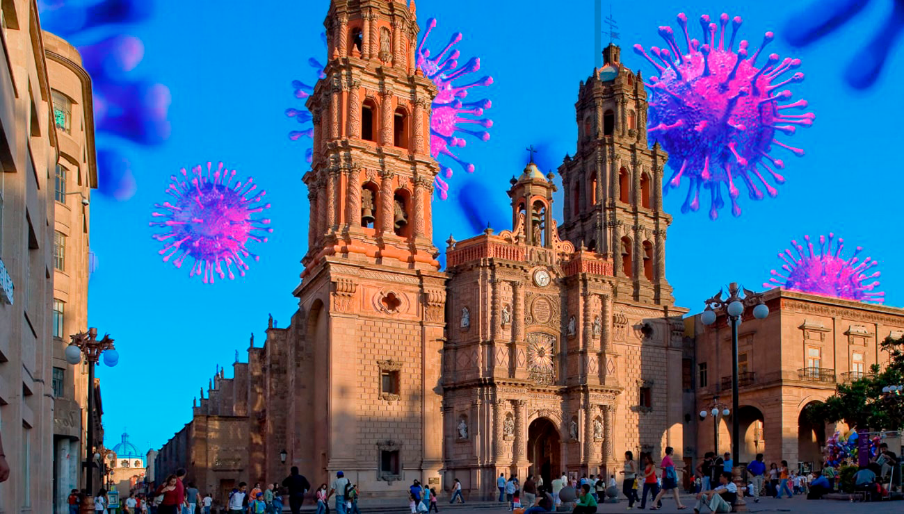 Coronavirus, variante india en San Luis Potosí