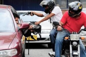 robo en moto