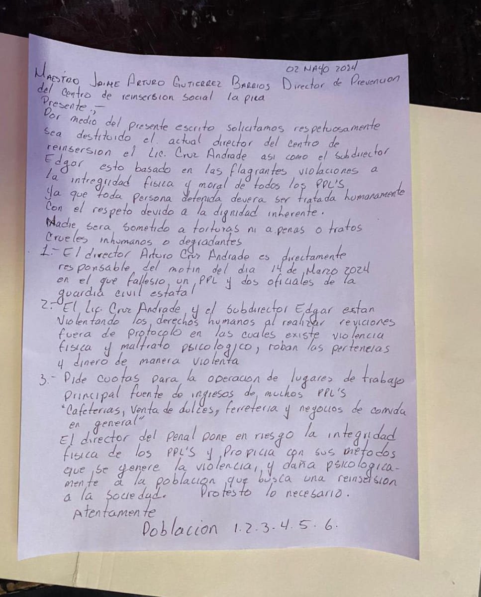 carta la  pila